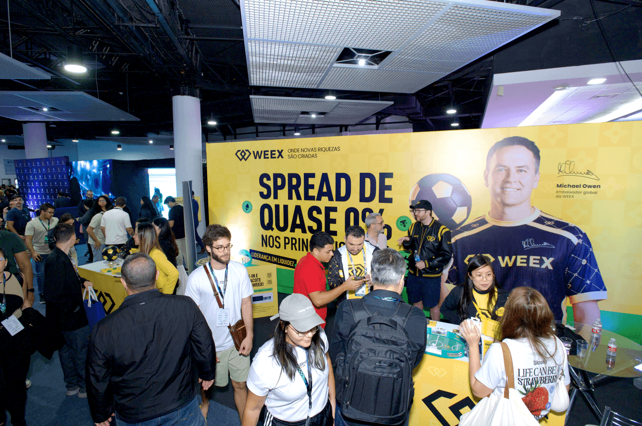 WEEX стал звездой BlockchainRIO 2025