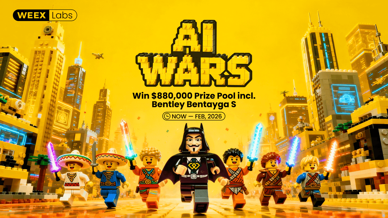 Call to Join AI Wars: WEEX Alpha Awakens — Глобальное соревнование по торговле искусственным интеллектом с призовым фондом $880 000 