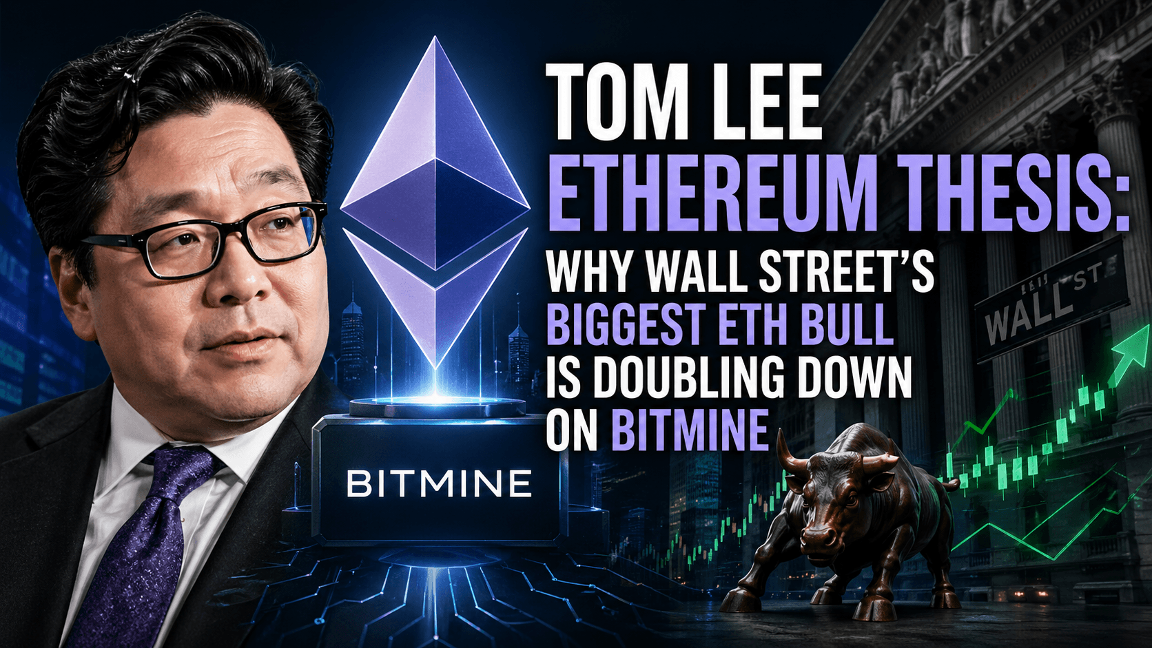 Теория Тома Ли об Ethereum: Почему человек, который предсказал последний цикл, удваивает ставки на Bitmine