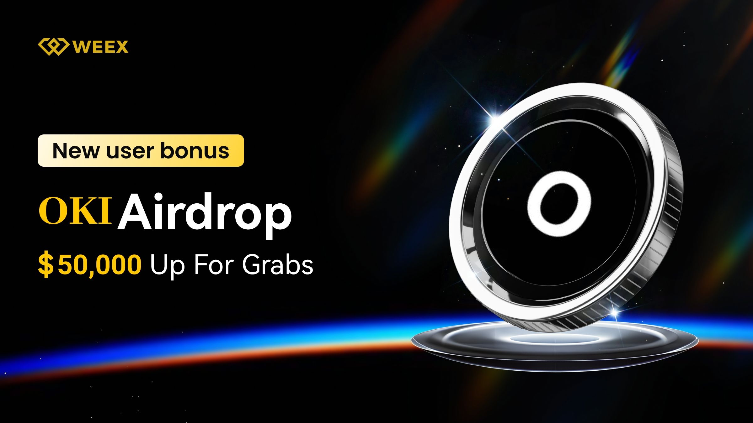 OKI New User Airdrop on WEEX Exchange: Final Hours to Claim 0K Rewards