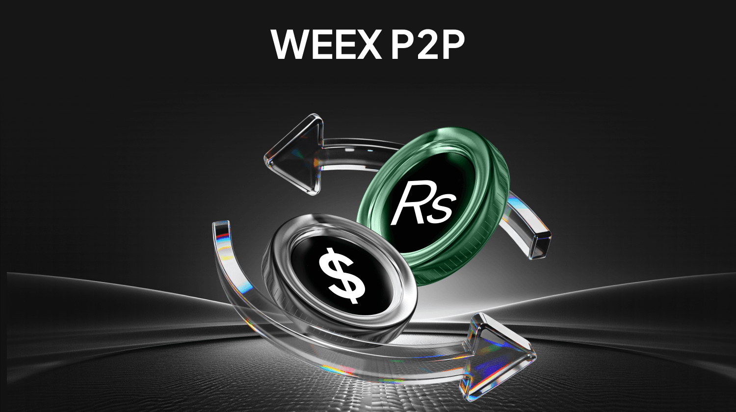 Купить USDT с Raast на WEEX P2P – 0 Fee & 24/7 PKR Ads