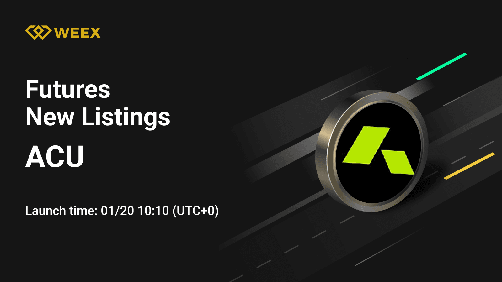 WEEX Futures Launches ACU USDT Perpetual Contract
