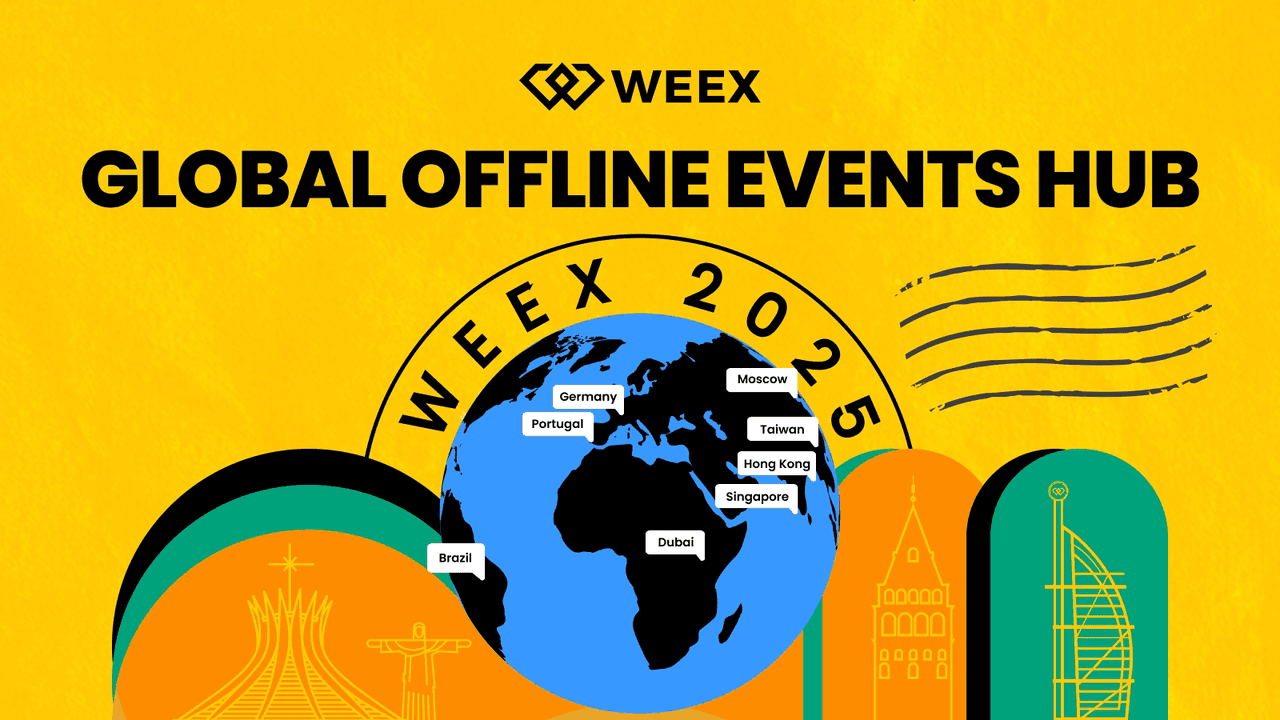 WEEX зажигает на мировой арене серией офлайн-акций в 2025 году