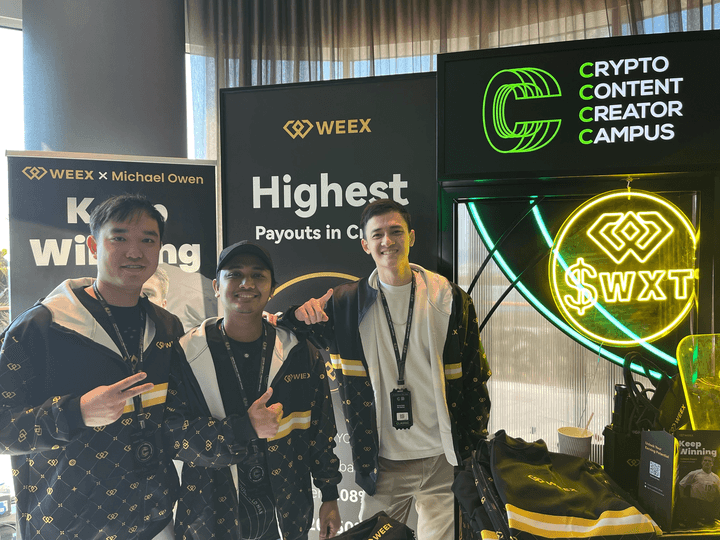 WEEX на CCCC Dubai 2024