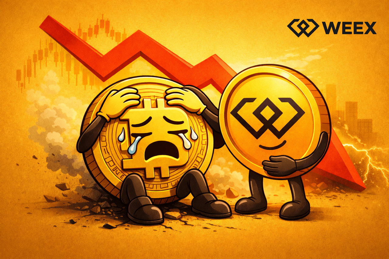 Почему Биткоин падает сейчас: Реальные причины краха BTC и умная стратегия получения прибыли WEEX