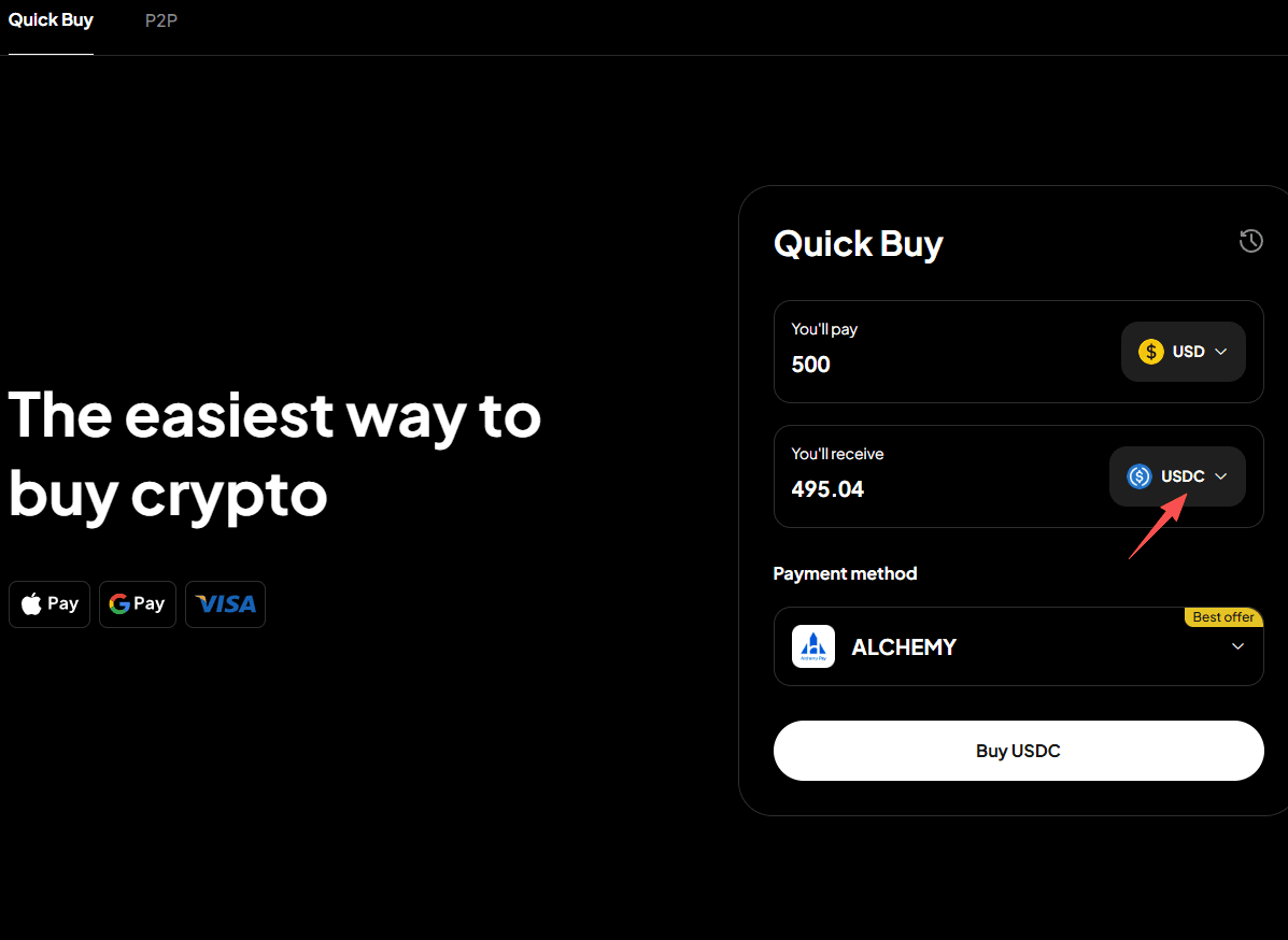 What is WEEX OTC and How to Buy USDC with Credit card on WEEX OTC?