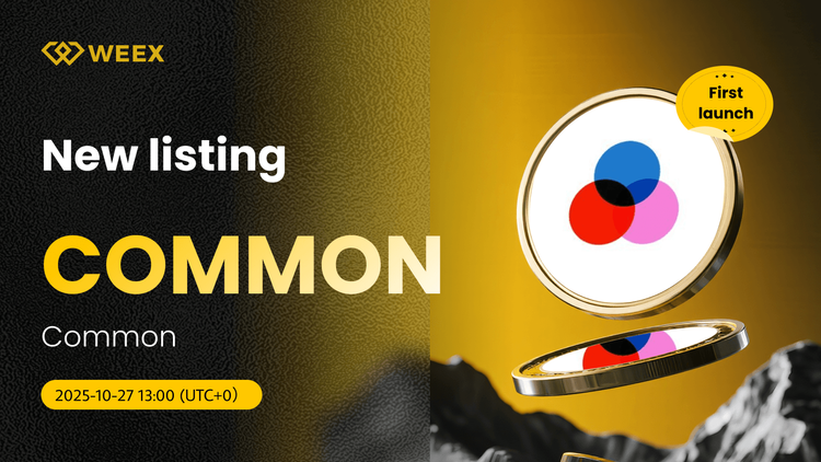 COMMON USDT Lists on WEEX: Common Coin Now Live
