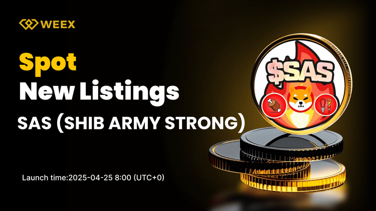 SHIB ARMY STRONG (SAS) Launches on WEEX Spot Market with SAS USDT Pair Now Open for Trading